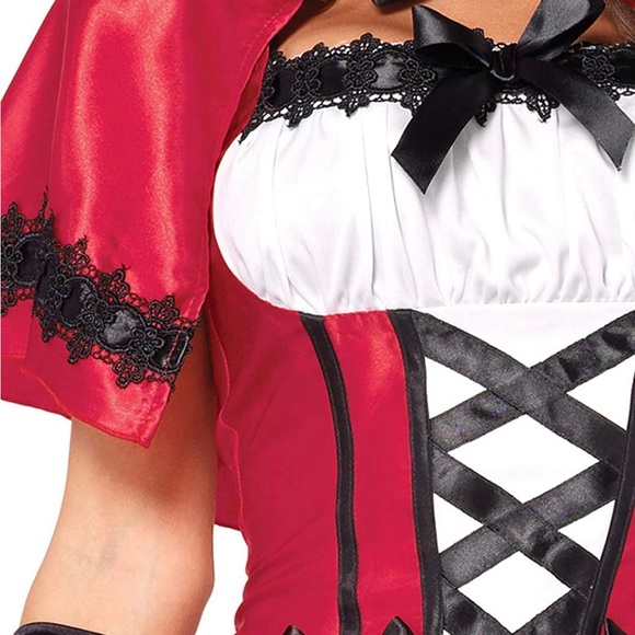 Red Riding Hood Costume by Leg Avenue. Never worn/Size Large - Picture 5 of 6
